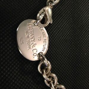 Tiffany & Co sterling silver choker necklace